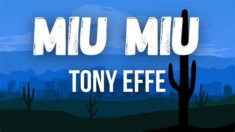 le miu miu cartone|Tony Effe – MIU MIU Lyrics .